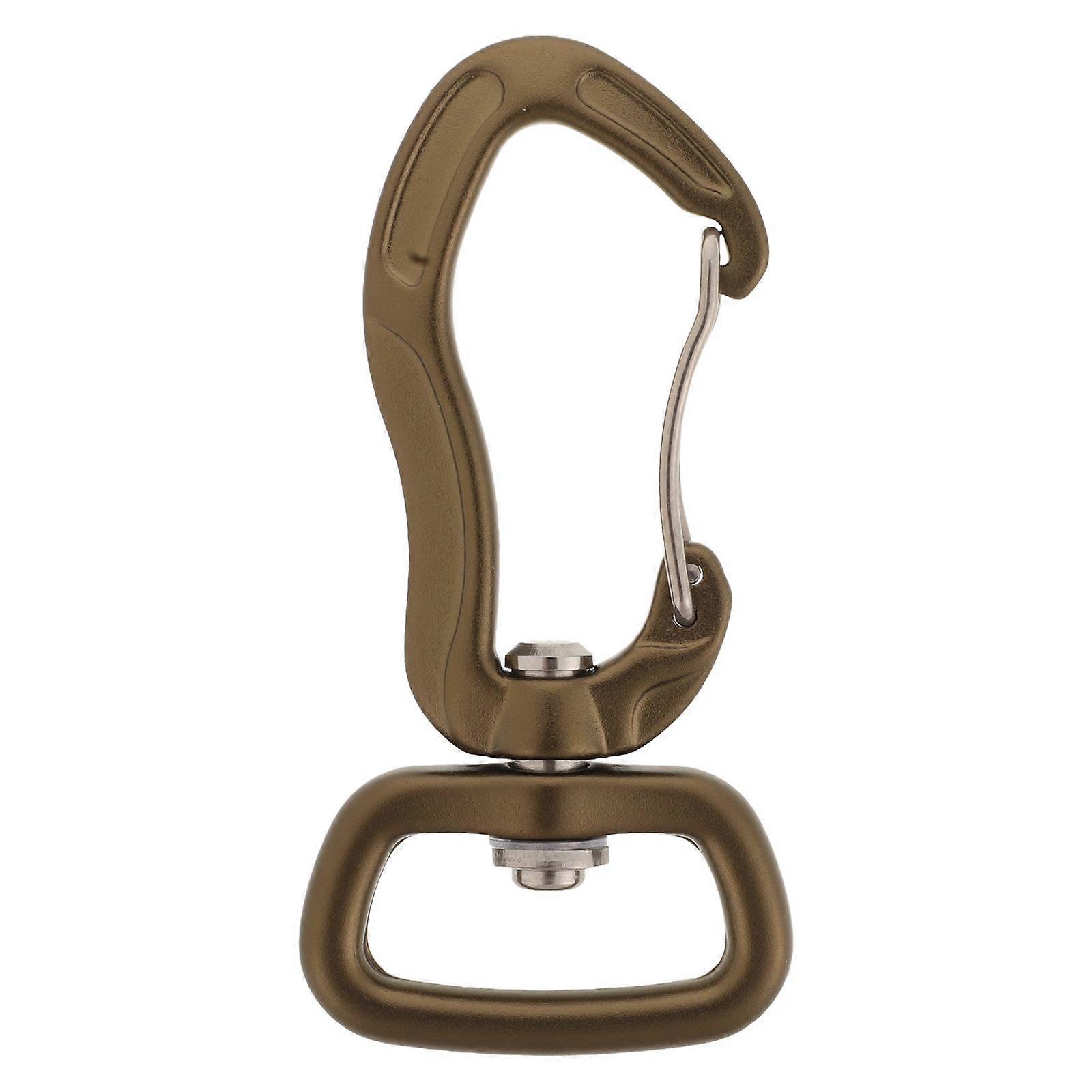 360 Swivel Rotating Locking Carabiner Swivel Clasp for Securing Pets Dog Leash and Harness Camping Hiking Backpack Keychains