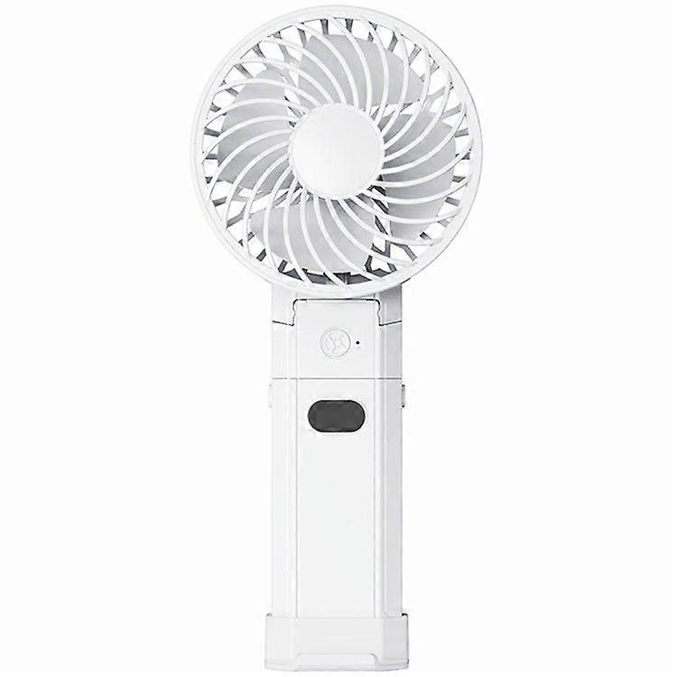 Handheld Foldable Fan Summer Cooler with Power Bank Function