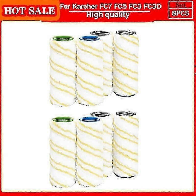 For Karcher Fc7 Fc5 Fc3 Microfiber Rollers For Karcher 2.055-006.0 For Cleaning Floors Home Replacement Rollers