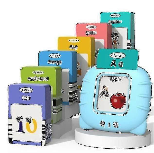 幼児向けトーキングフラッシュカード 1 2 3 4 5、言語療法玩具、自閉症玩具、カード255枚、510面、教育学習インタラクティブ玩具