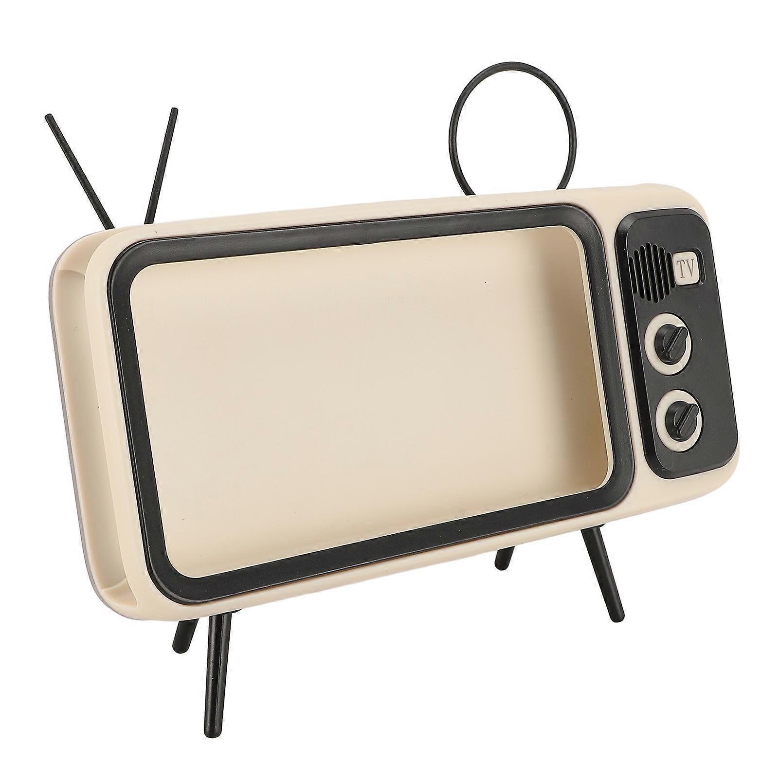 TV Desktop Mobile Phone Holder Multifunctional Mini Desktop Retro Mobile Phone Stand 