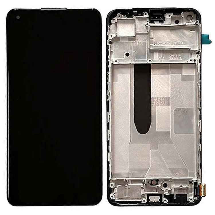 Compatible For Realme 9 4G Grade C OLED Screen and Digitizer Assembly + Frame Repair Part (without Logo)