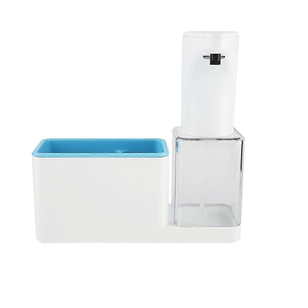 450ml Touchless Automatic Sensor Foam Soap Lotion Dispenser Kitchen Bathroom (Blue)