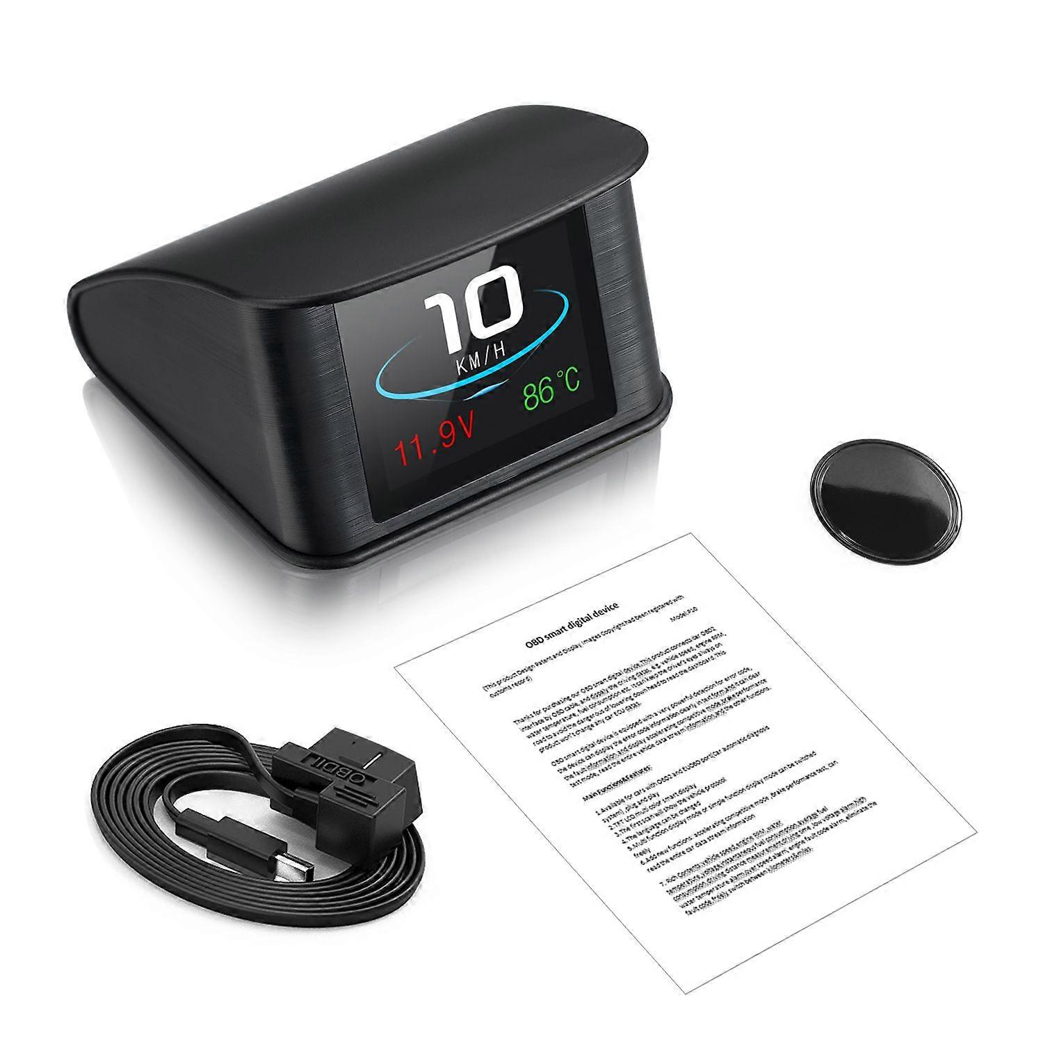 Hud Obd2 Headup Display for Car Smart Gauge Car Head-up Display Digital Speedometer OBD2 Smart Digital Meter Car Diagnostic Tool