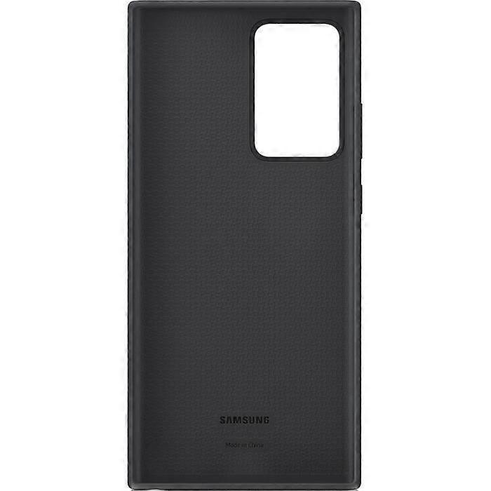 Capa de silicone preta para Note20 Ultra