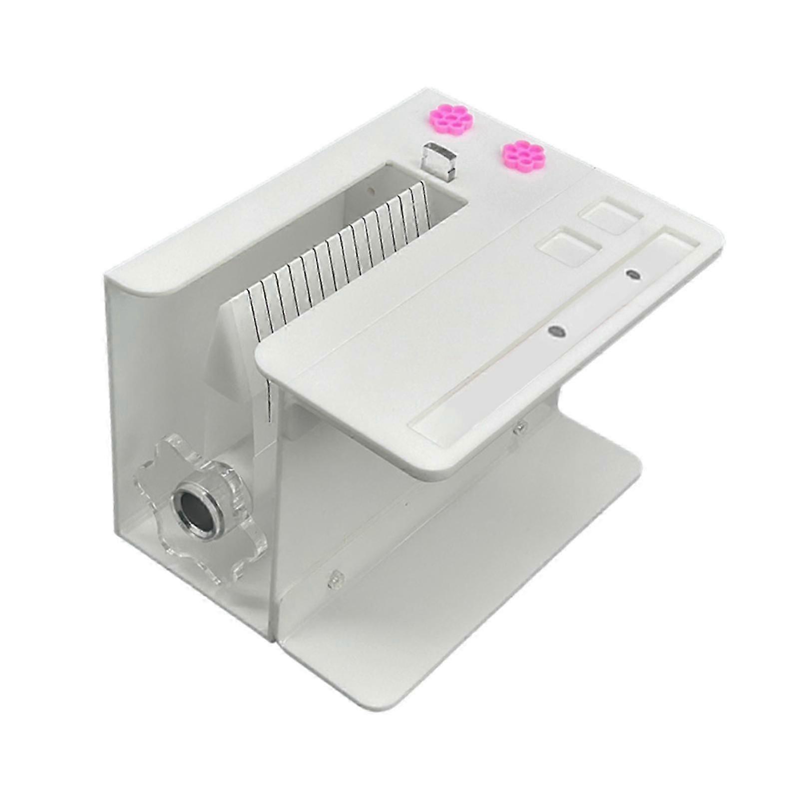 Eyelash Flowering Machine Acrylic Portable Lash Extension Fan Making Machine pink