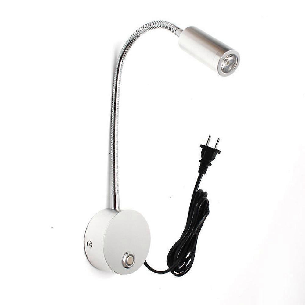 Minimalist Rotating Flexible LED Light for Bedroom Study