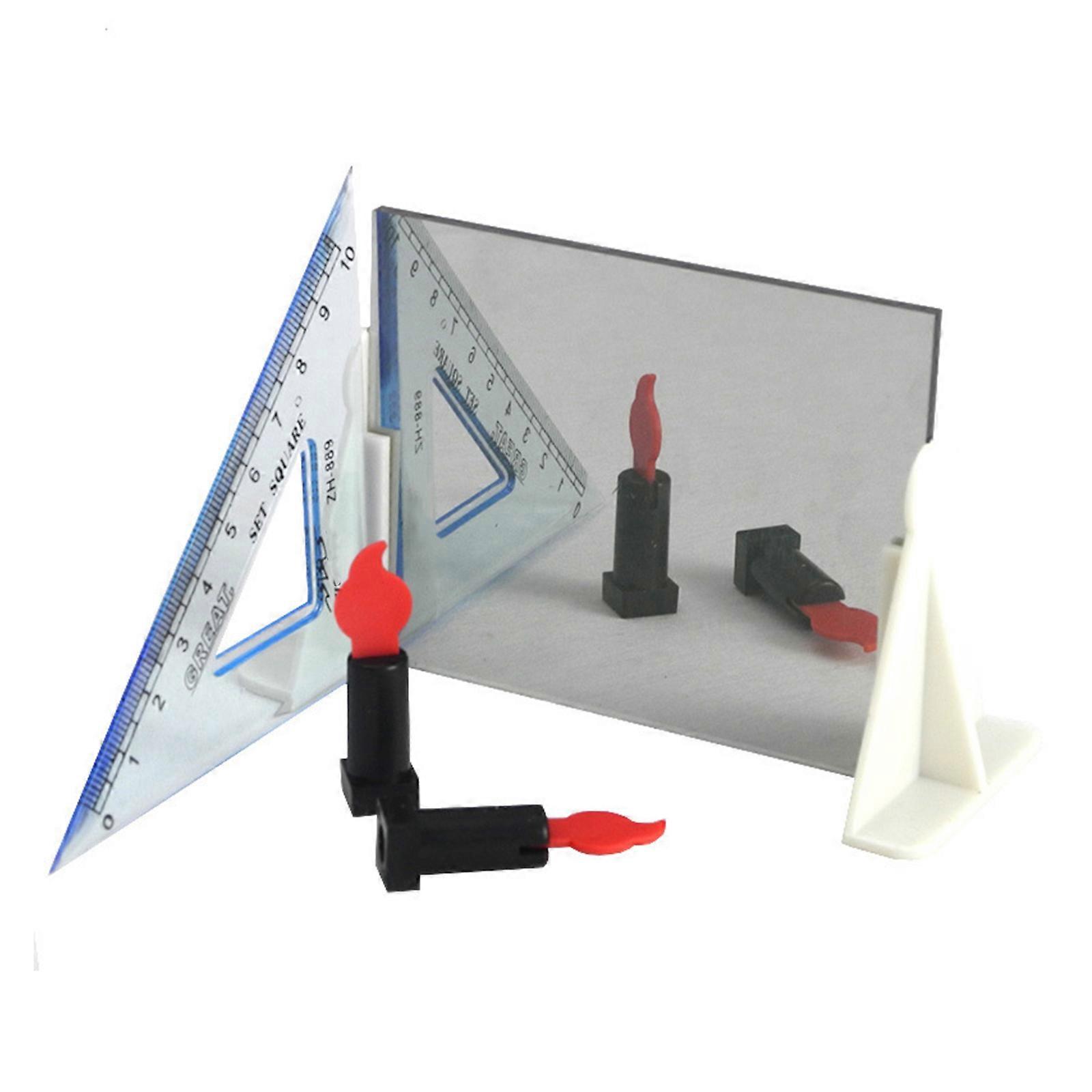 Plane Mirror Imaging Demonstration Model Physics Optics Experiment Set for Teaching Demonstrating Plane Mirror Imaging