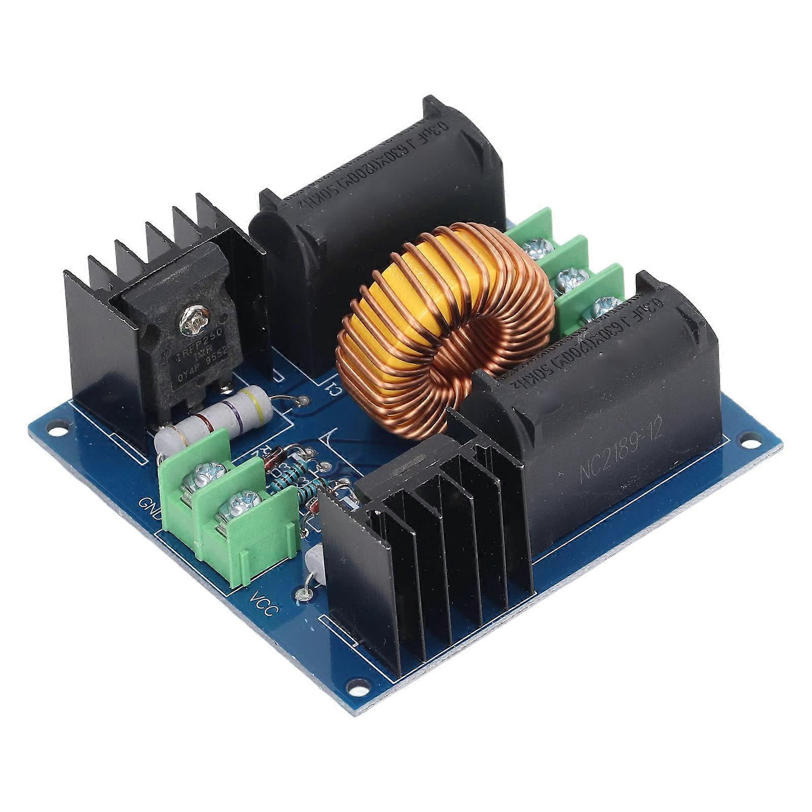 ZVS Driver Module ABS 24V, ZVS Driver Board, Induction Heating Board, No-Load 3A, Input DC 12-30V, Industrial