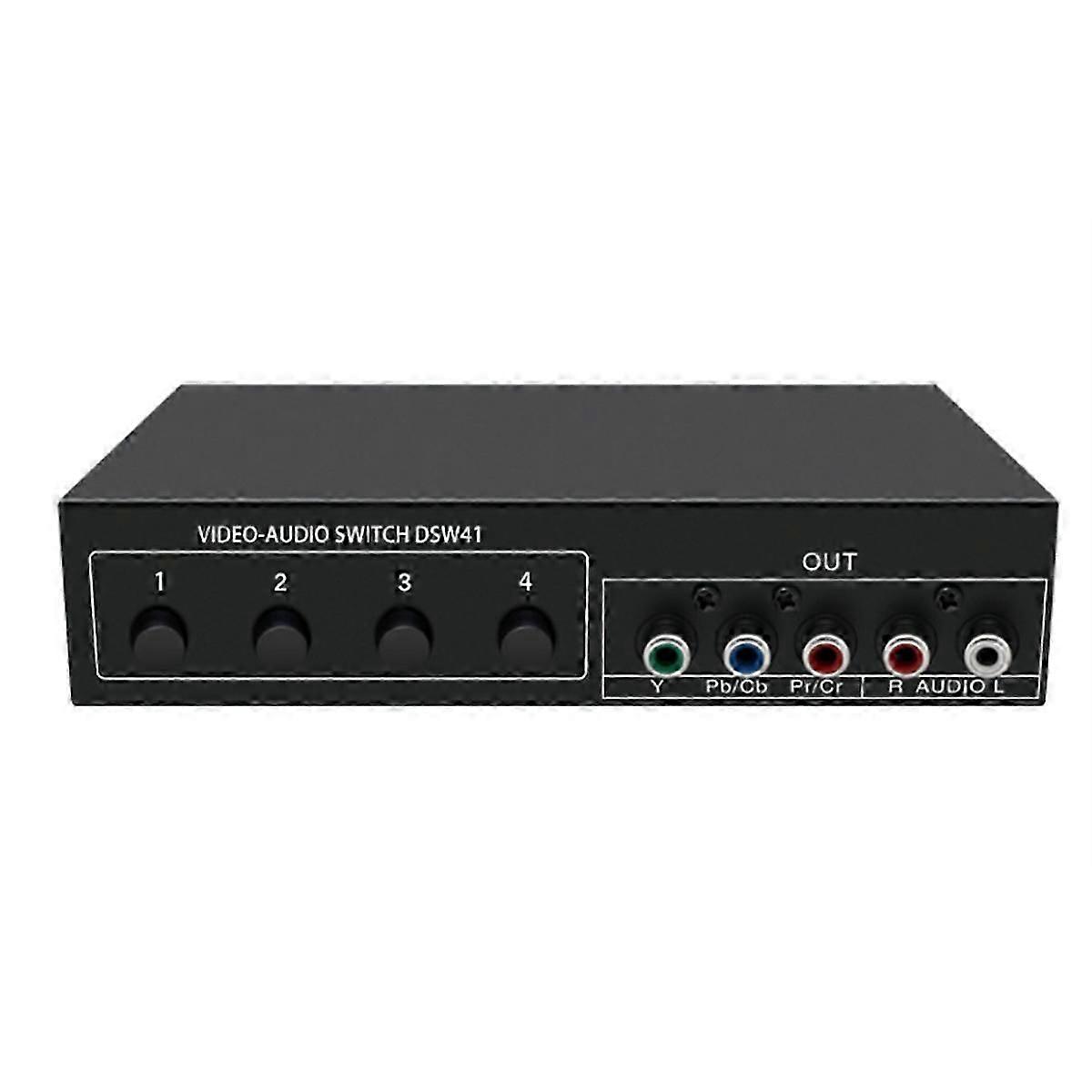 4x1 Component Video Signal Switcher YPbPr YCbCr