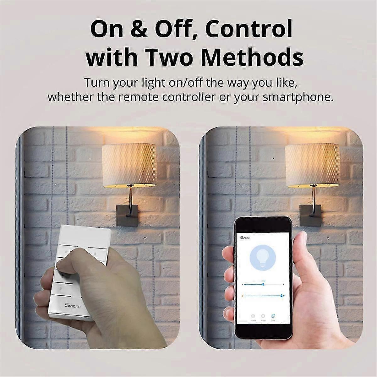 SONOFF D1 Smart Dimmer with RM433R2 Remote Control Timer Switch