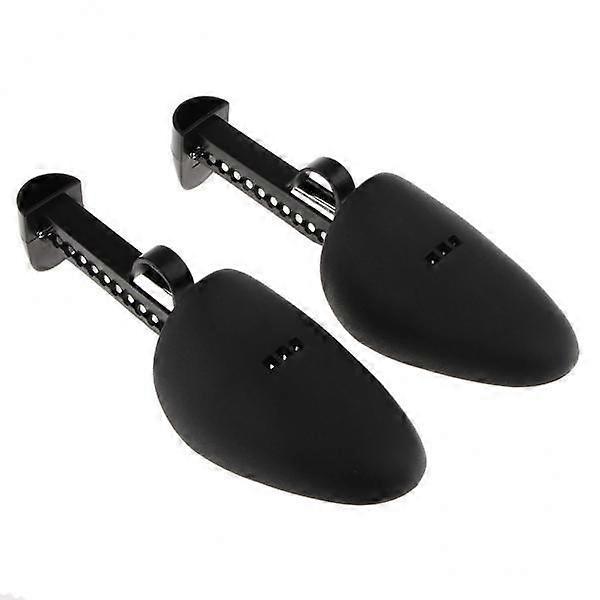 3x 1 Pair of Practical Plastic Adjustable Length Shoe Tree Boot Holder - As