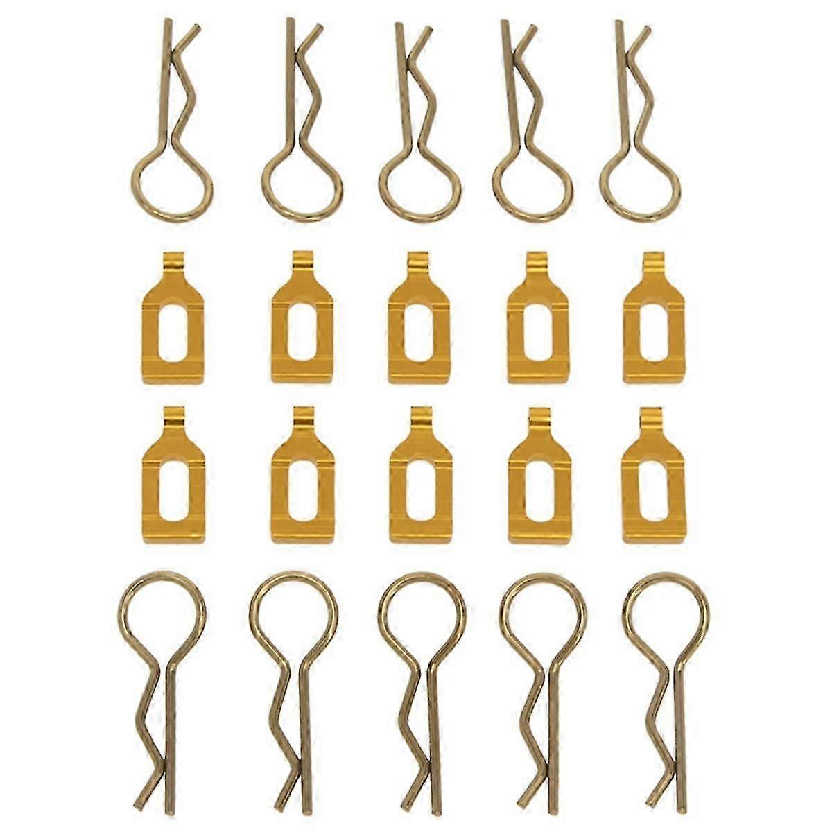 Alloy Car Shell Buckle, Car Shell Clip Pull Ring, Suitable for 1/8 Remote Control Model Car,