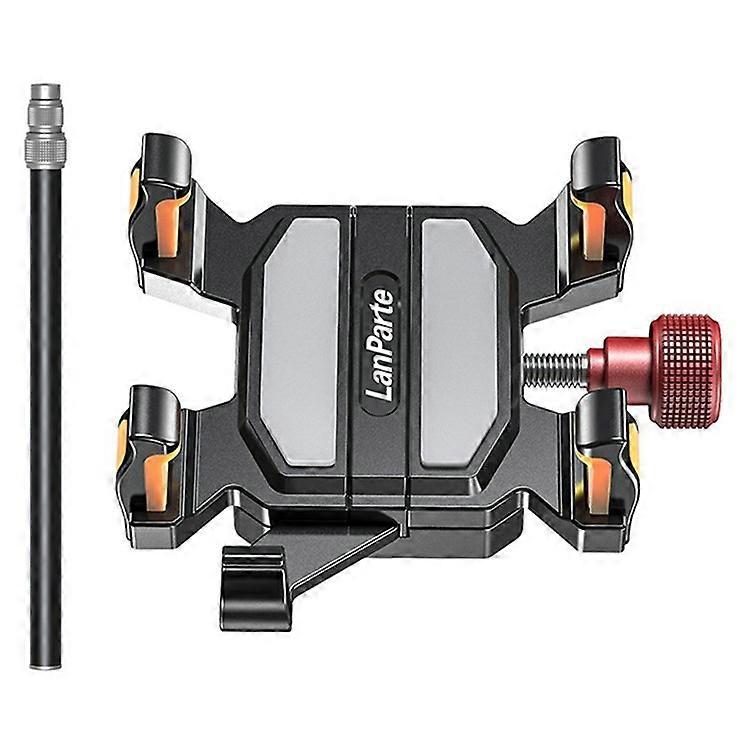 LANPARTE R95-B Aluminum Alloy Telescopic Selfie Stick Smartphone Action Camera Monopod with Remote Control