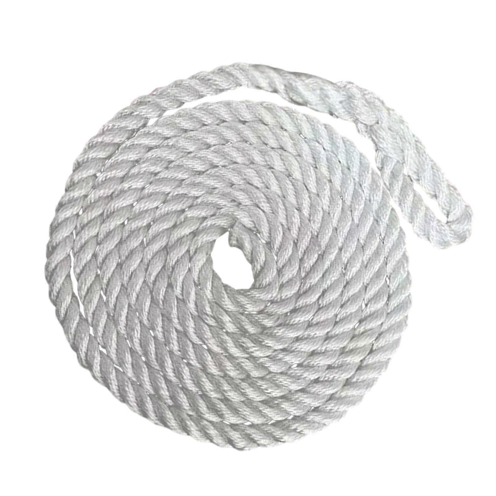 2Meter Festmacherleine für Boote Docking Line Weiß 10mm 2Meter