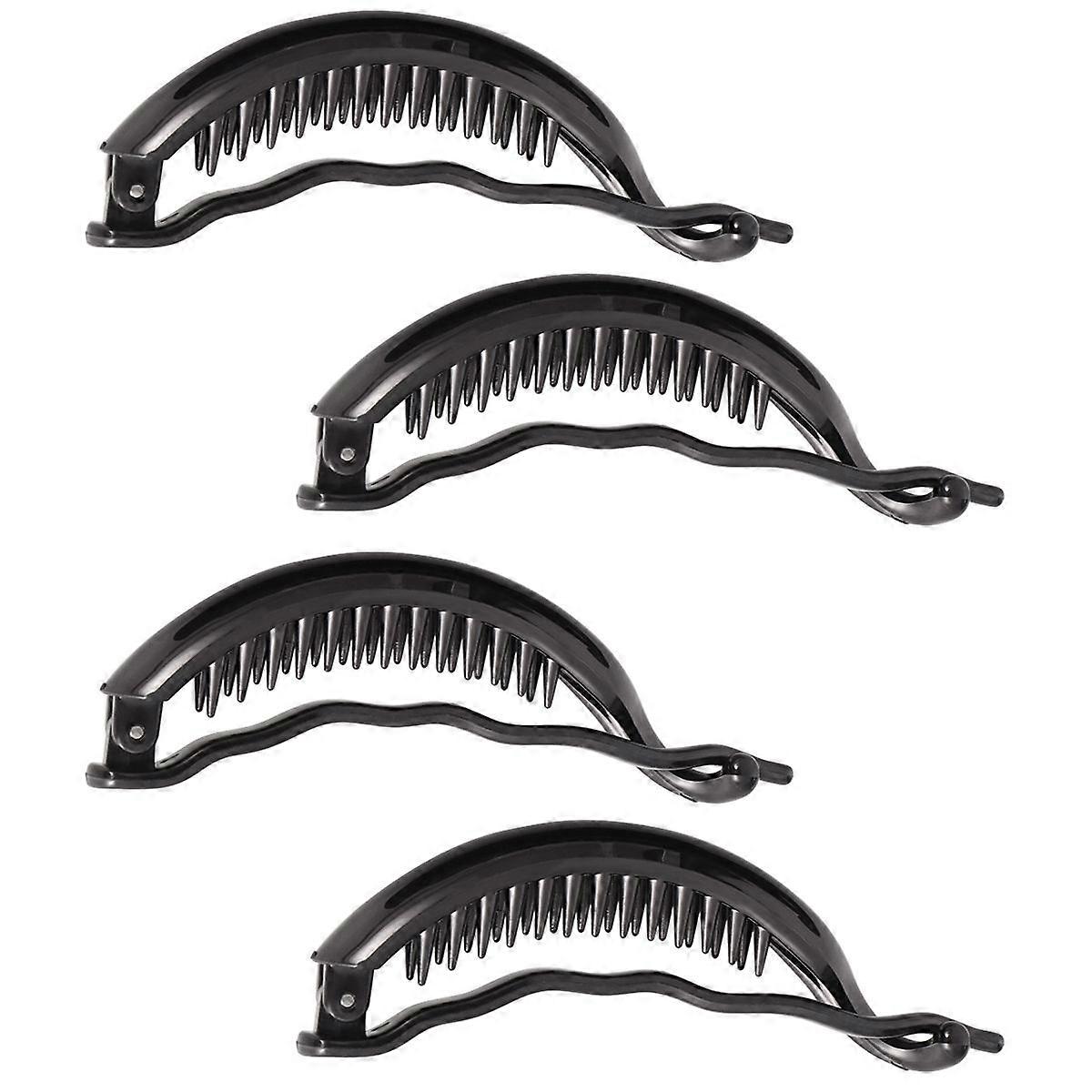 4Pcs Large Dolphin Banana Clip Claw Vertical Horizontal Clamp