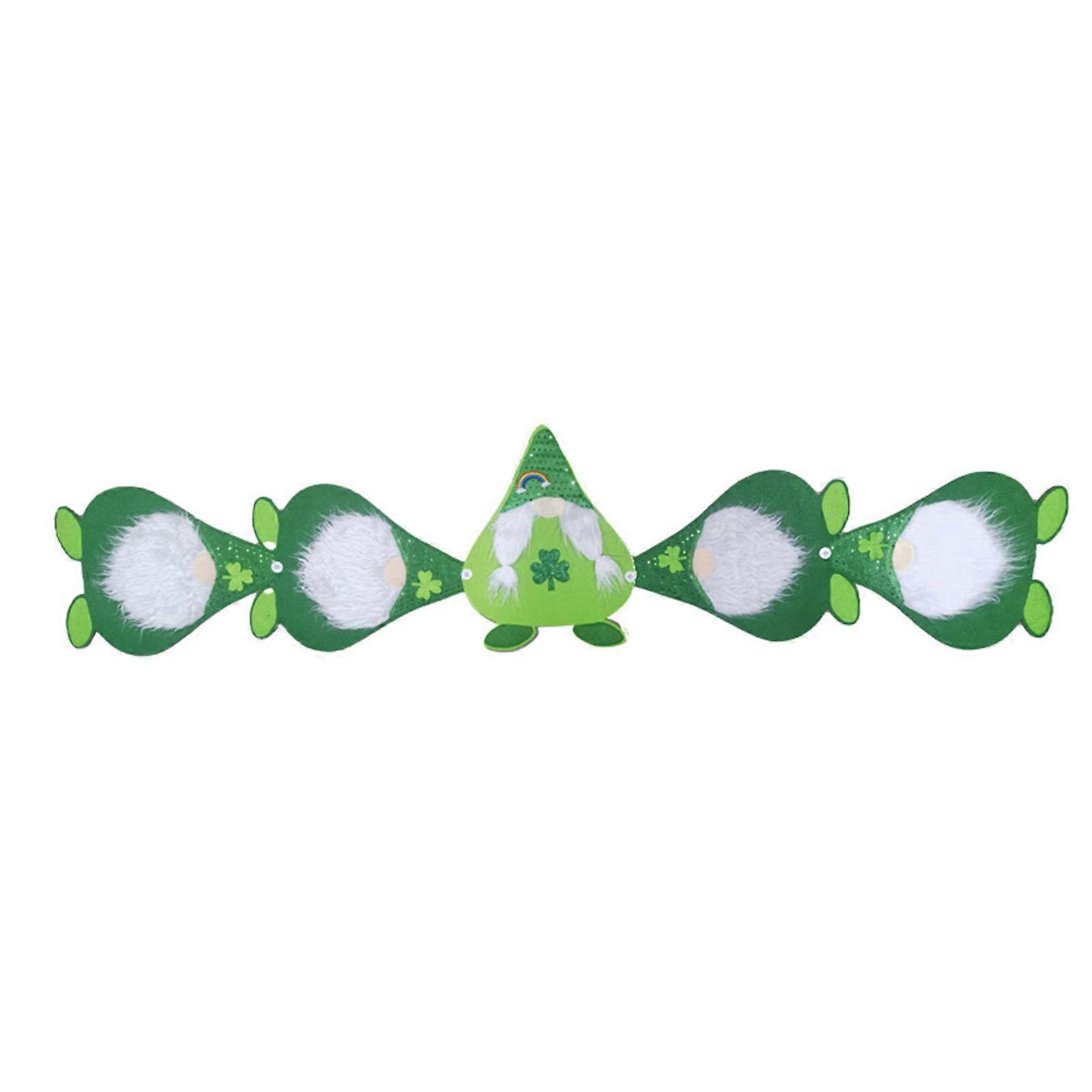 DIY Table Decor Patrick's Day Table Runner Create Festive Atmospheres Easy to Install DIY Table Decoration for Parties