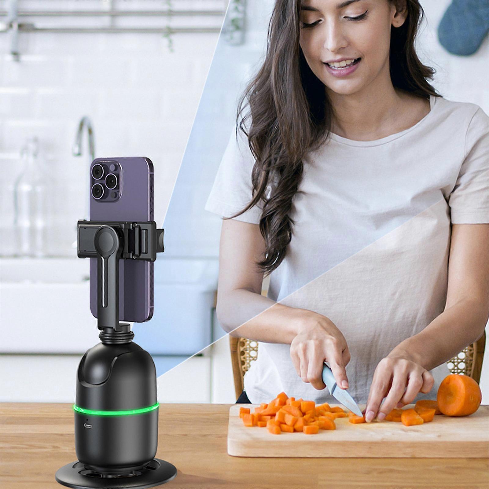 360 Degree Rotating Phone Camera Stand Auto Tracking Phone Stand Auto ...