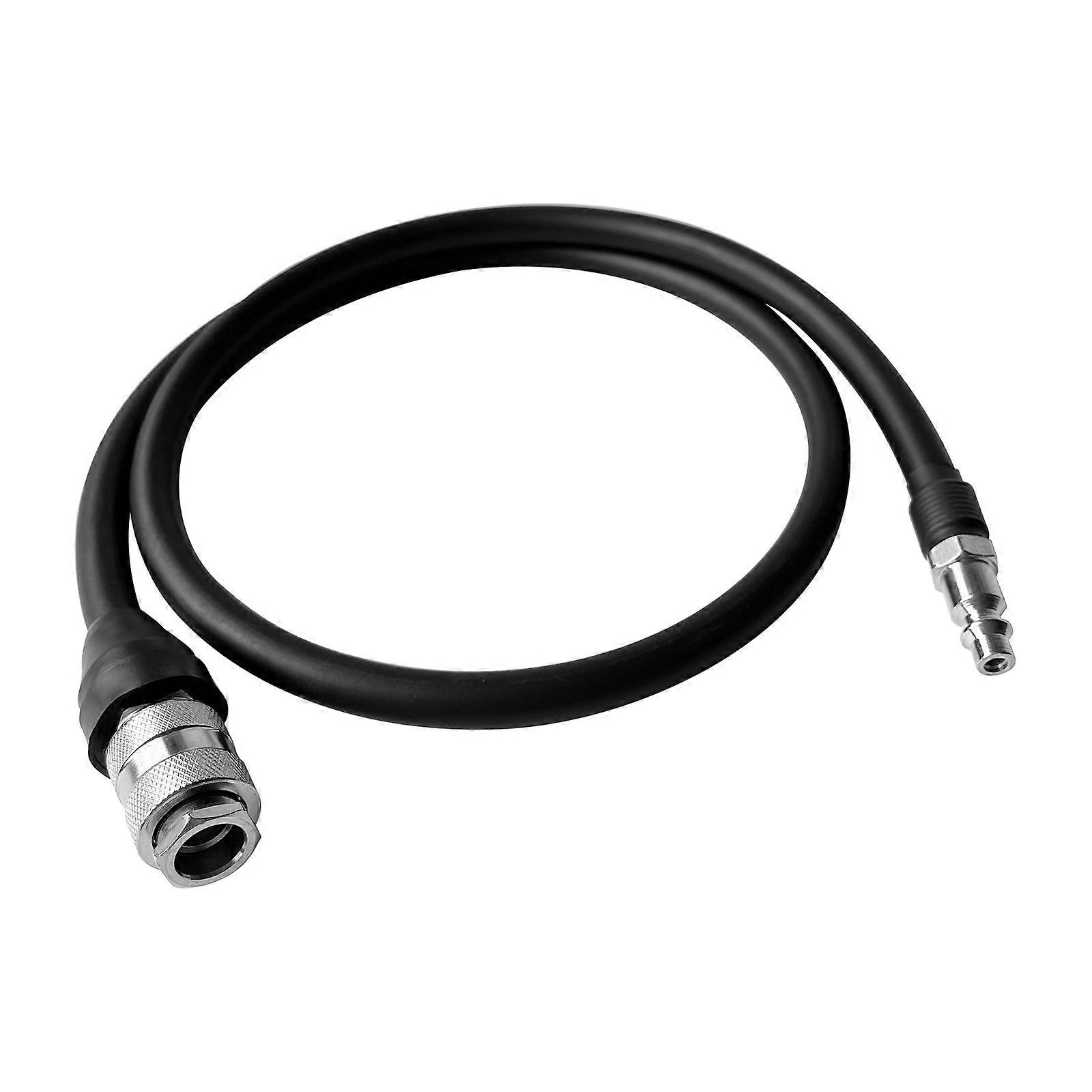 Motorcycle Car Tire Air Inflator Hose Inflatable Pump Extension Hose Adapter Locking Air Chuck Twist-on Lock Connection
