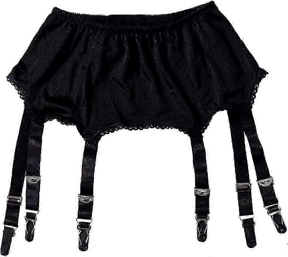 Porte-jarretelles taille haute avec 6 bretelles pour bas dans les tailles 6-28