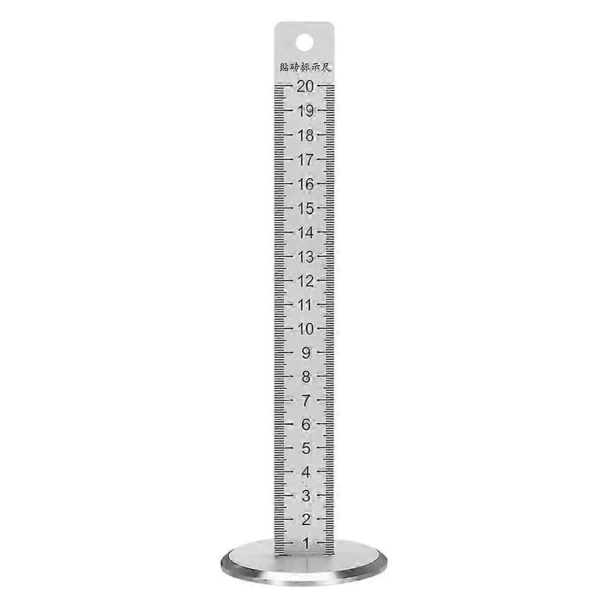 Equal Height Ruler Positioning Horizontal Ruler Metal Ceramic Tile Tool Lay Floor Tile Tool for Bricklayer