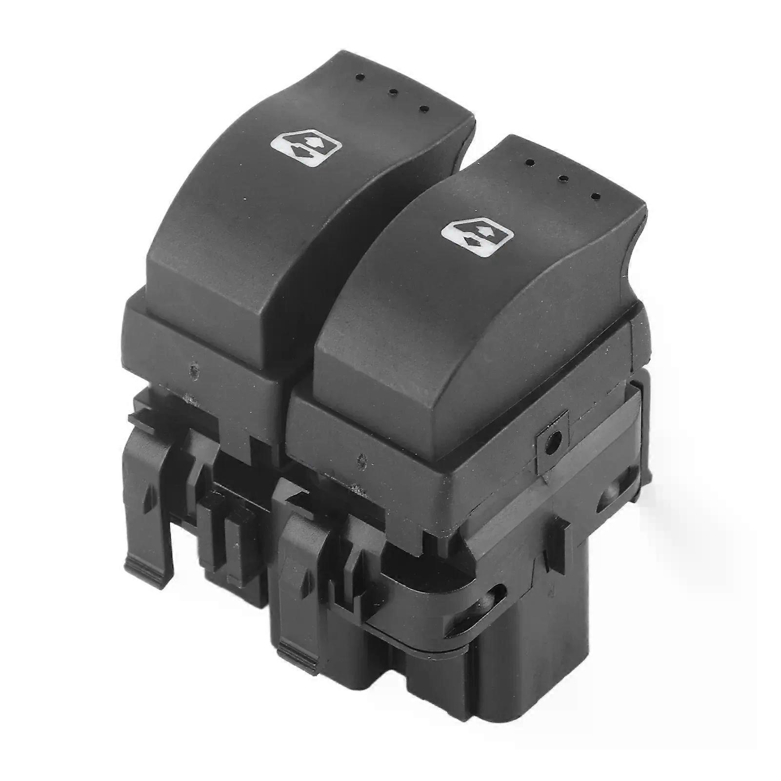 Power Window Switch Electric Window Control Double Switch Button compatible for Clio II 2 8200 060 045 Window Contron Switch Button