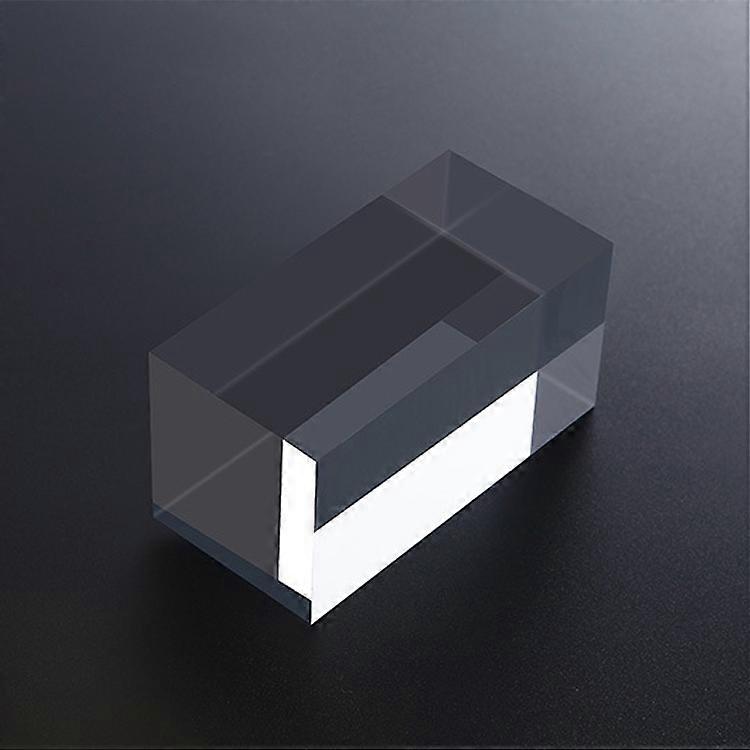 2 PCS Cube 4x4x8cm Acrylic Geometric Photo Props 2 PCS Cube 4x4x8cm