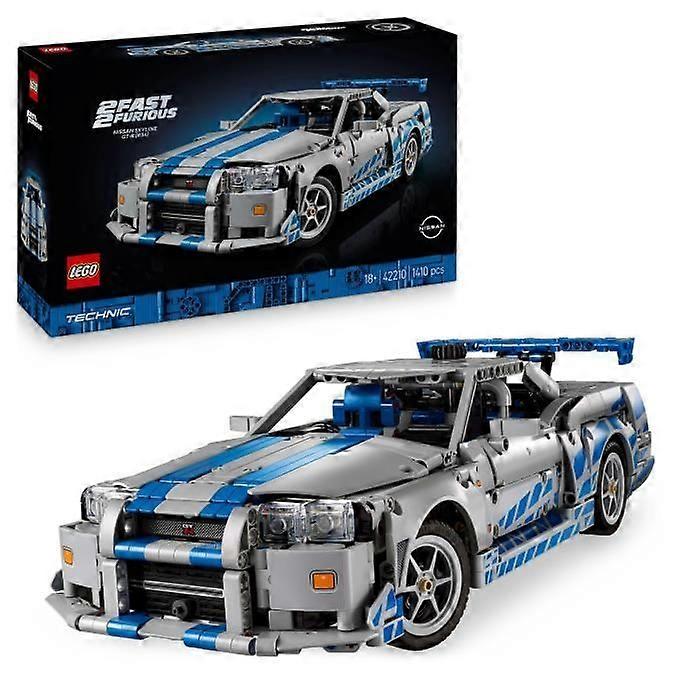 LEGO Technic 42210 Nissan Skyline GT-R (R34) 2 Fast 2 Furious - Set für Erwachsene
