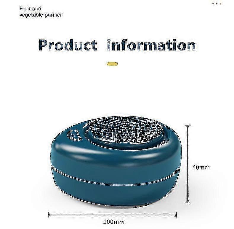 Fruit And Vegetable Washing Machine, Usb Wireless Charging/water Filter Basket