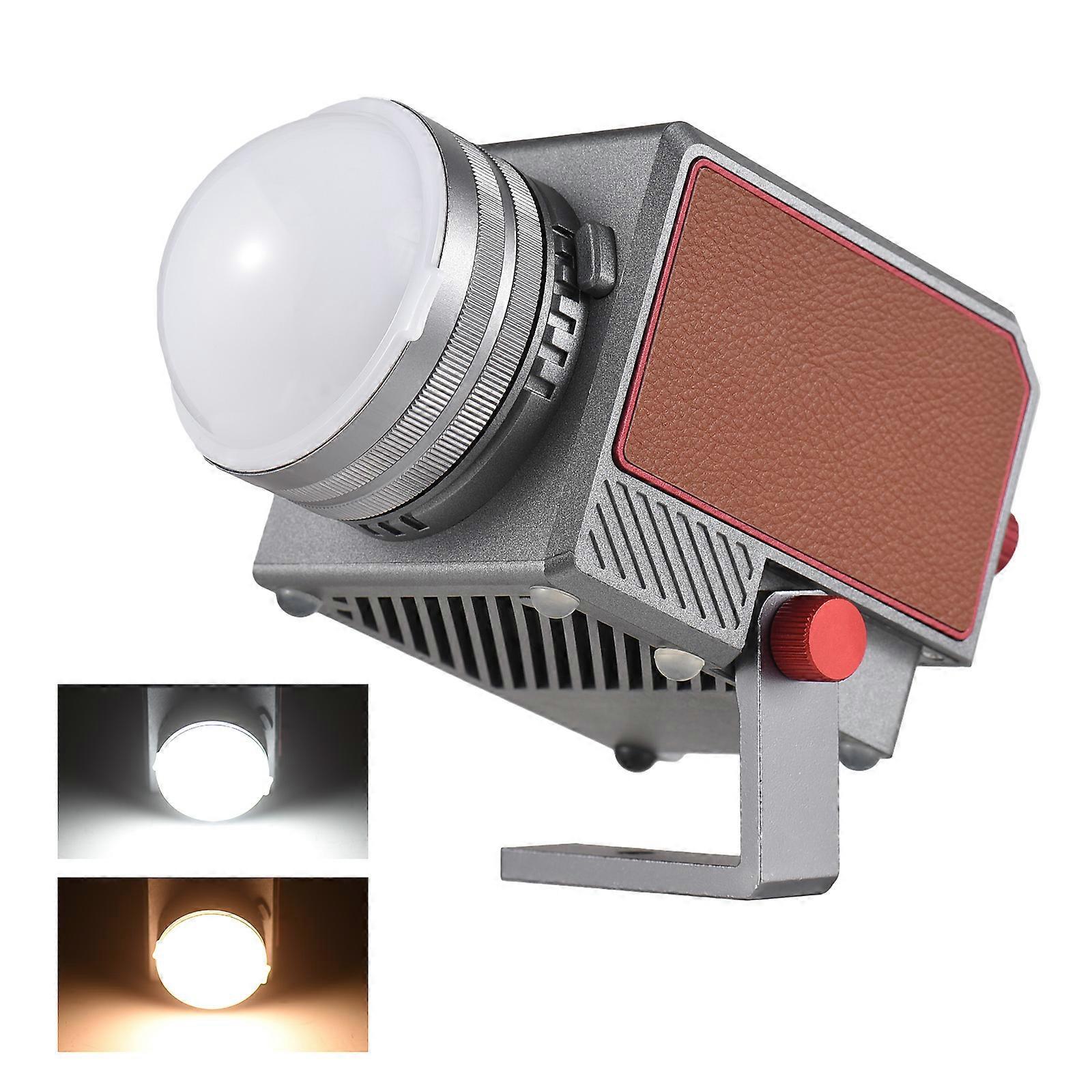 60W Portable COB LED Video Light - Battery Powered, Handheld, Dimmable & Versatile