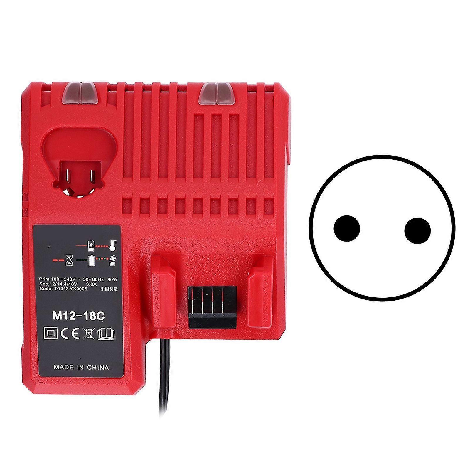 Hochwertiges Lithium-Akkuladegerät M12-18C für Milwaukee M12/M14/M18 Akku