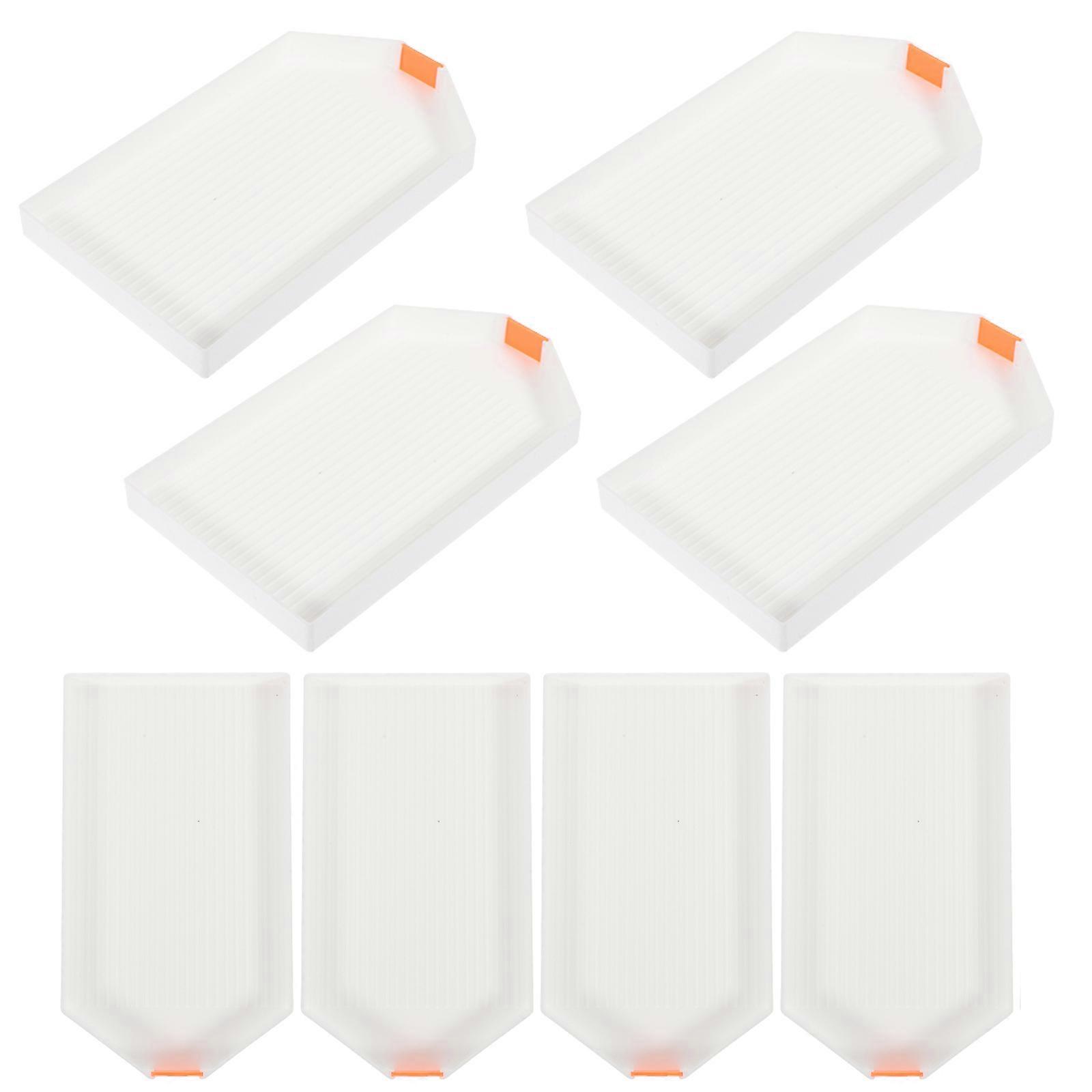 10pcs Large Diamond Rhinestone Sorting Tray, Durable Plastic Bead Organizing Tray for DIY Art, Cross Stitch, Easy Clean, Sturdy Design