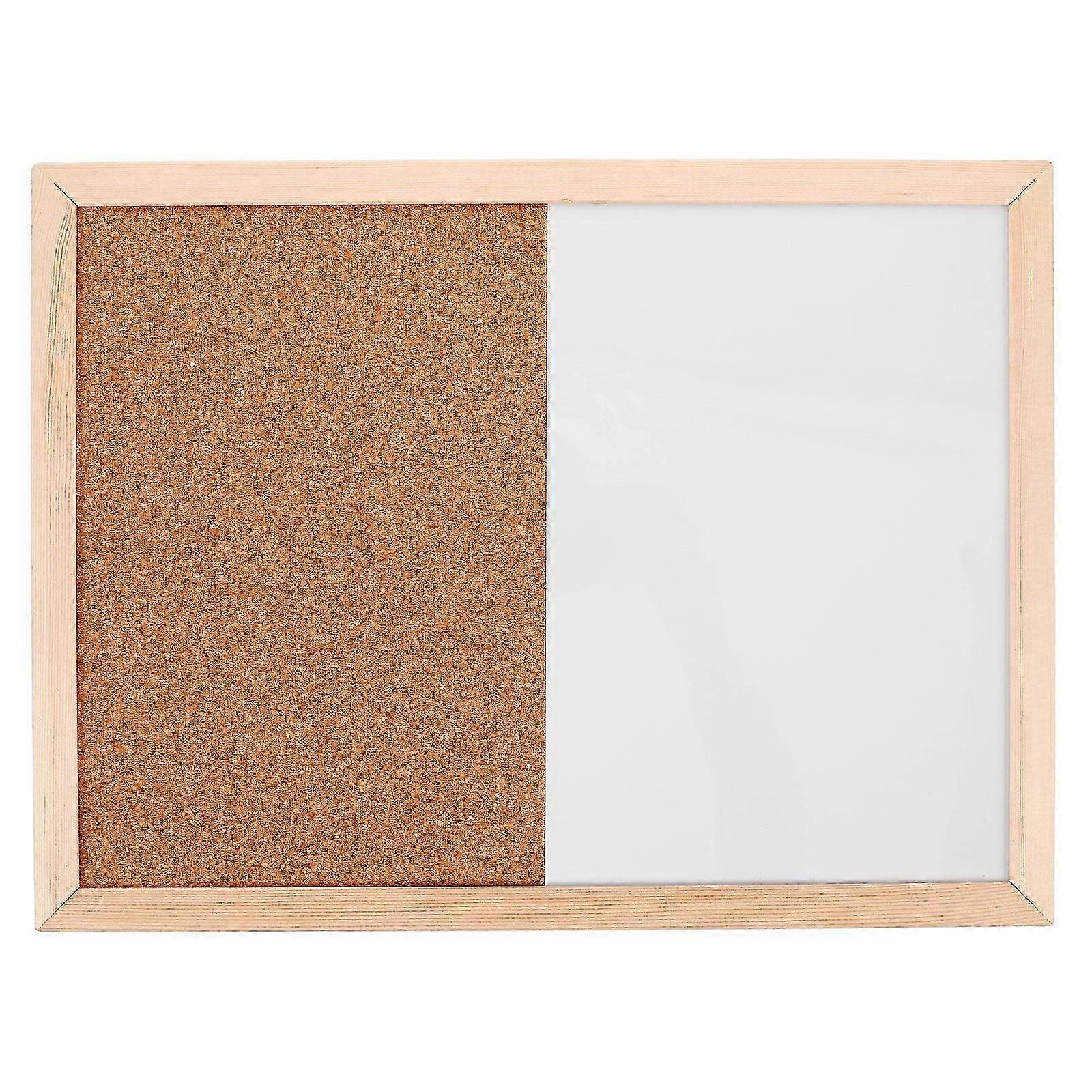 Framed Cork Memo Board for Displaying Notices and Reminders on a Cork Bulletin Board