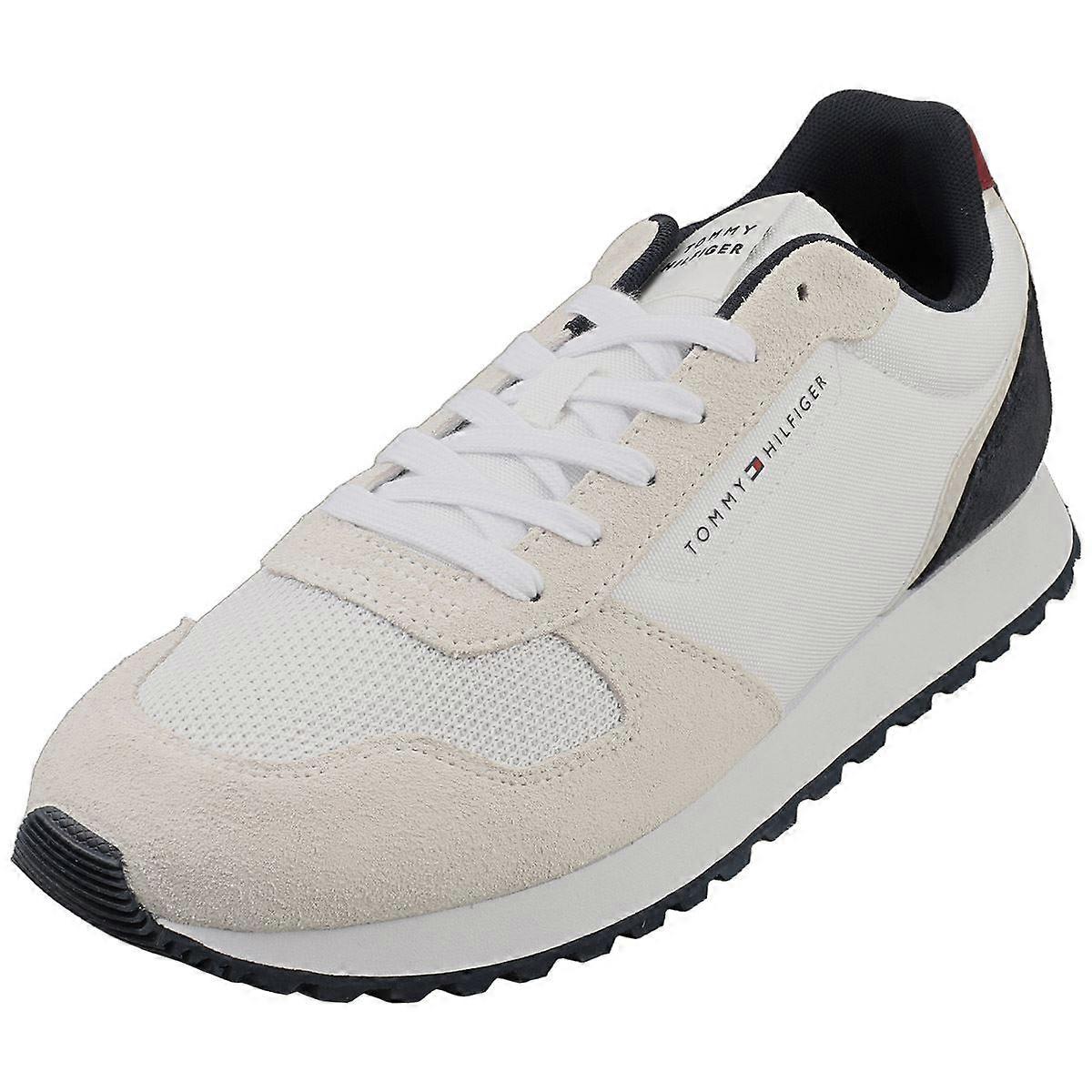 Tommy Hilfiger New Runner Eva Mix 男士休闲运动鞋 白色