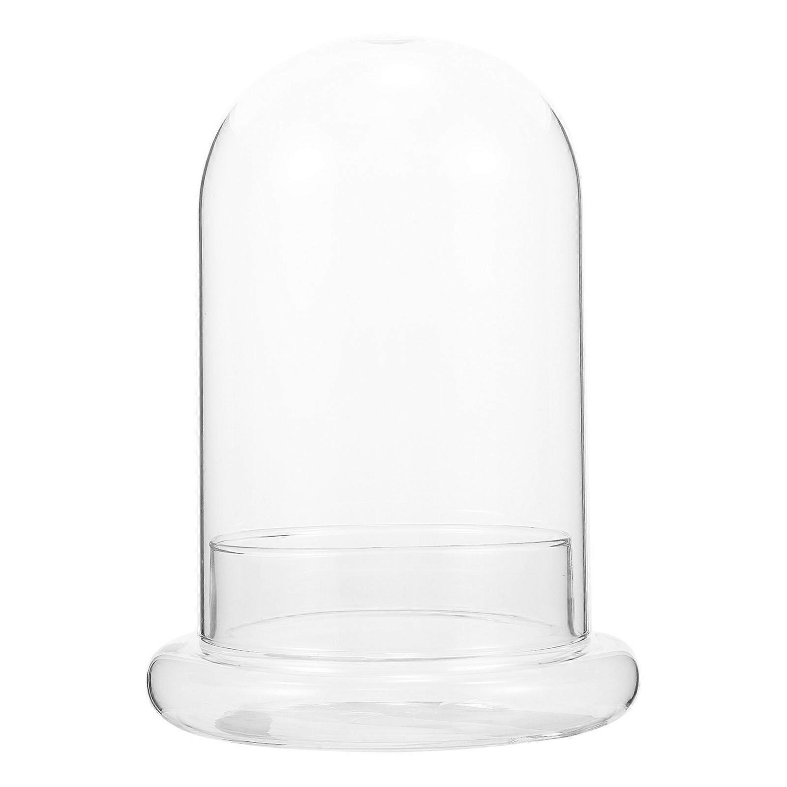 Vase à fleurs en verre, taille compacte pour divers décors, construction robuste