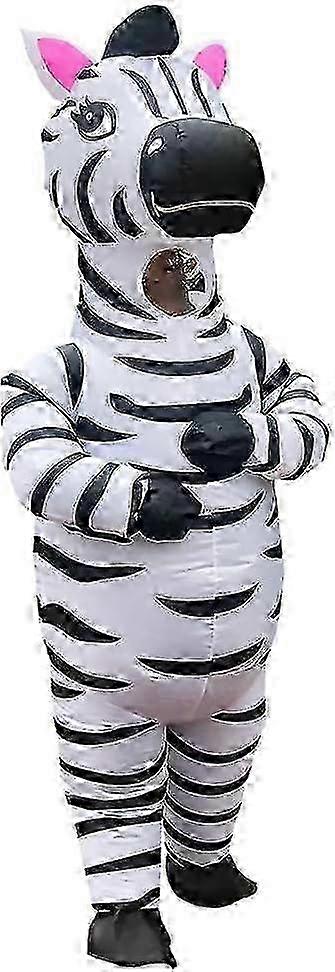 2025 Zebra Erwachsene Aufblasbares Kostüm,