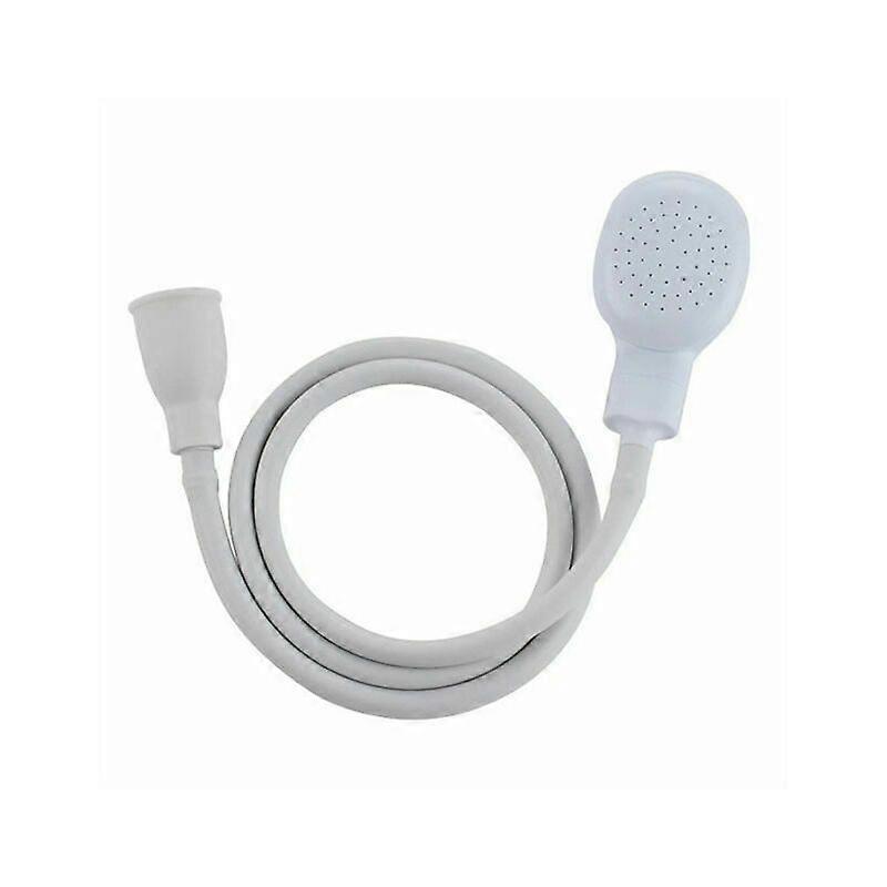 Plastic Shower Head with Universal Sink Connector, Portable Spray Hose for Pets, Universal Sink Hose Shower Head Adaptable to Faucet