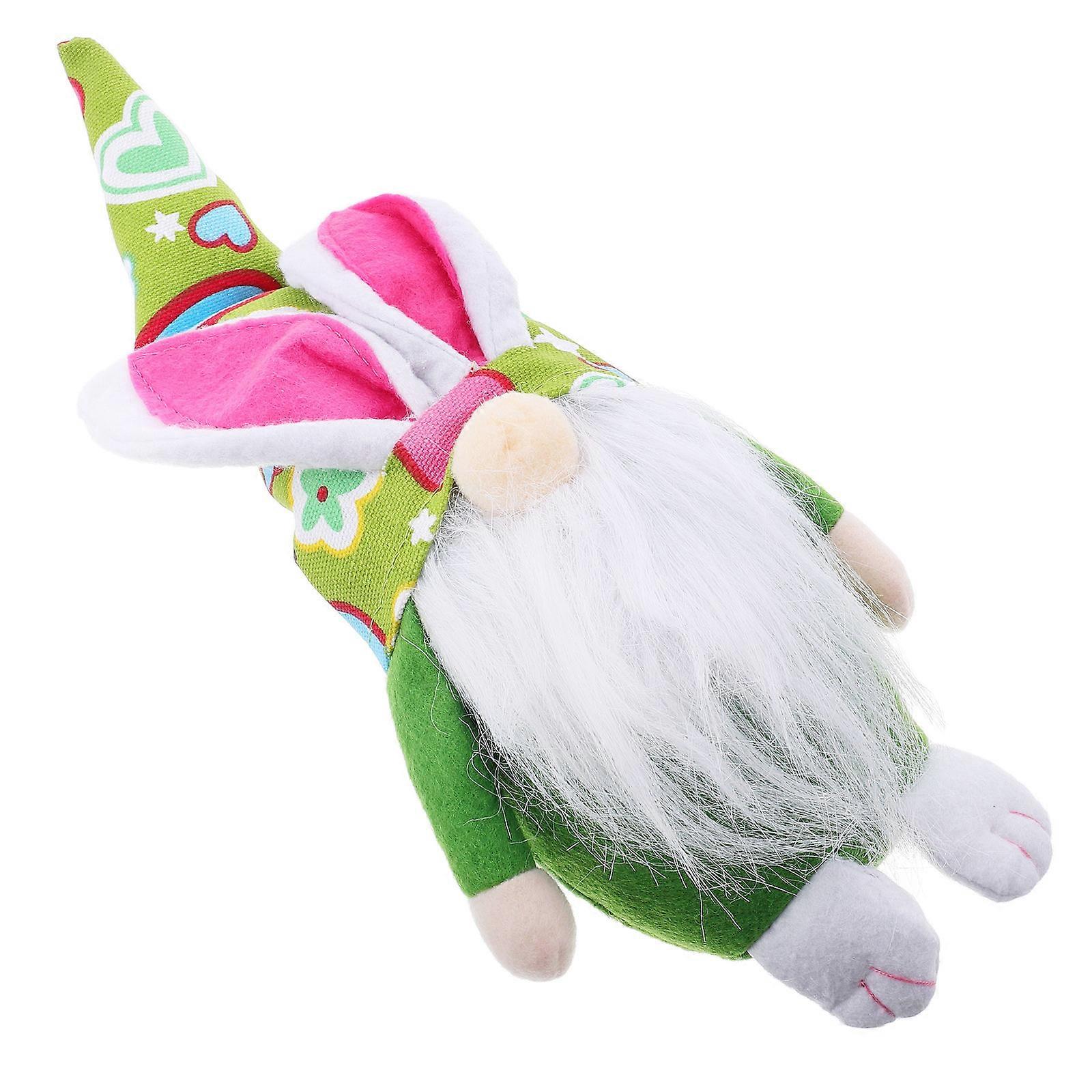 Rabbit Figurine Easter Bunny Dwarf For Office Decor Item Indoor Decoration 35.00X12.00X7.00CM Polyester