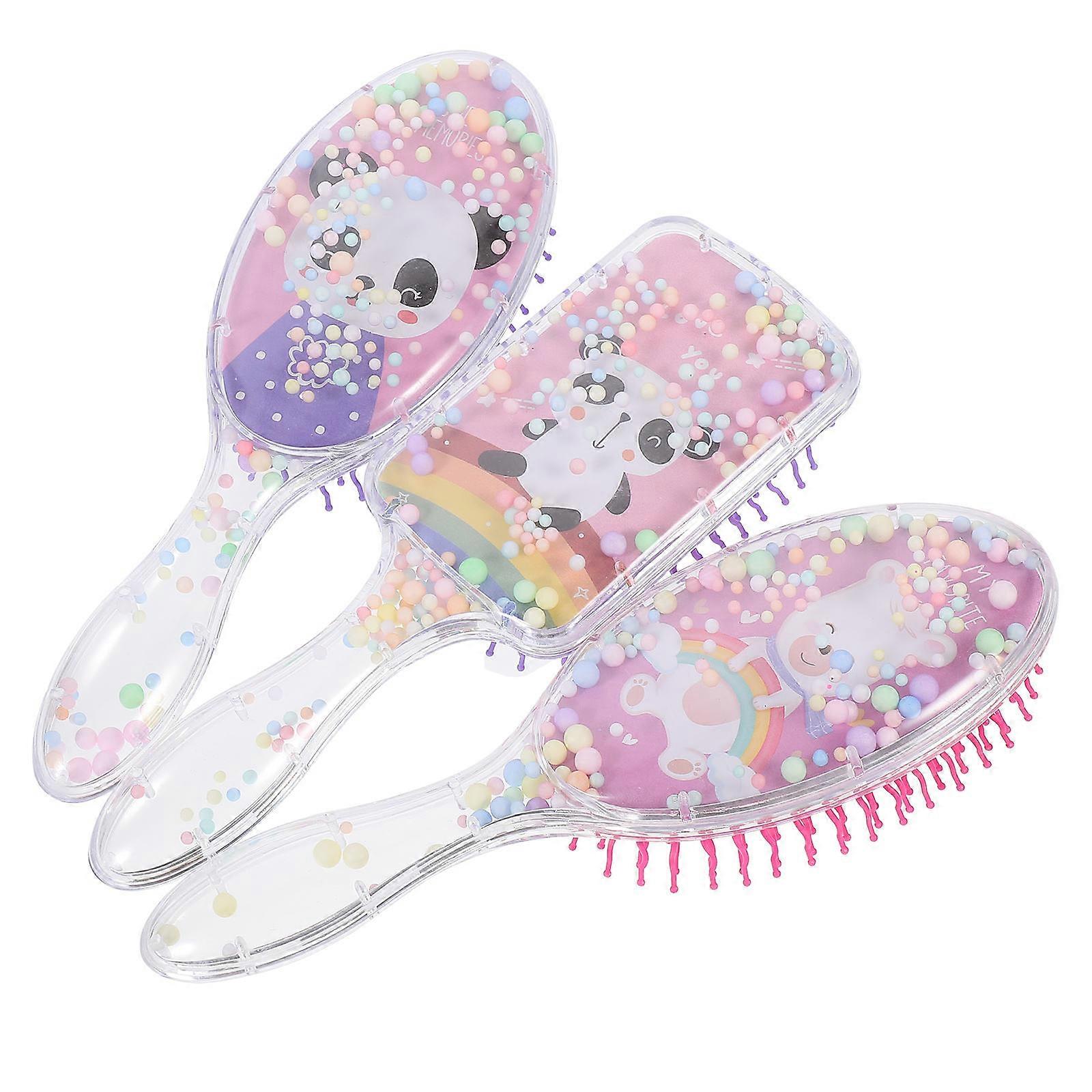 Infant Comb Combs Massage Function Assorted Color 3Pcs