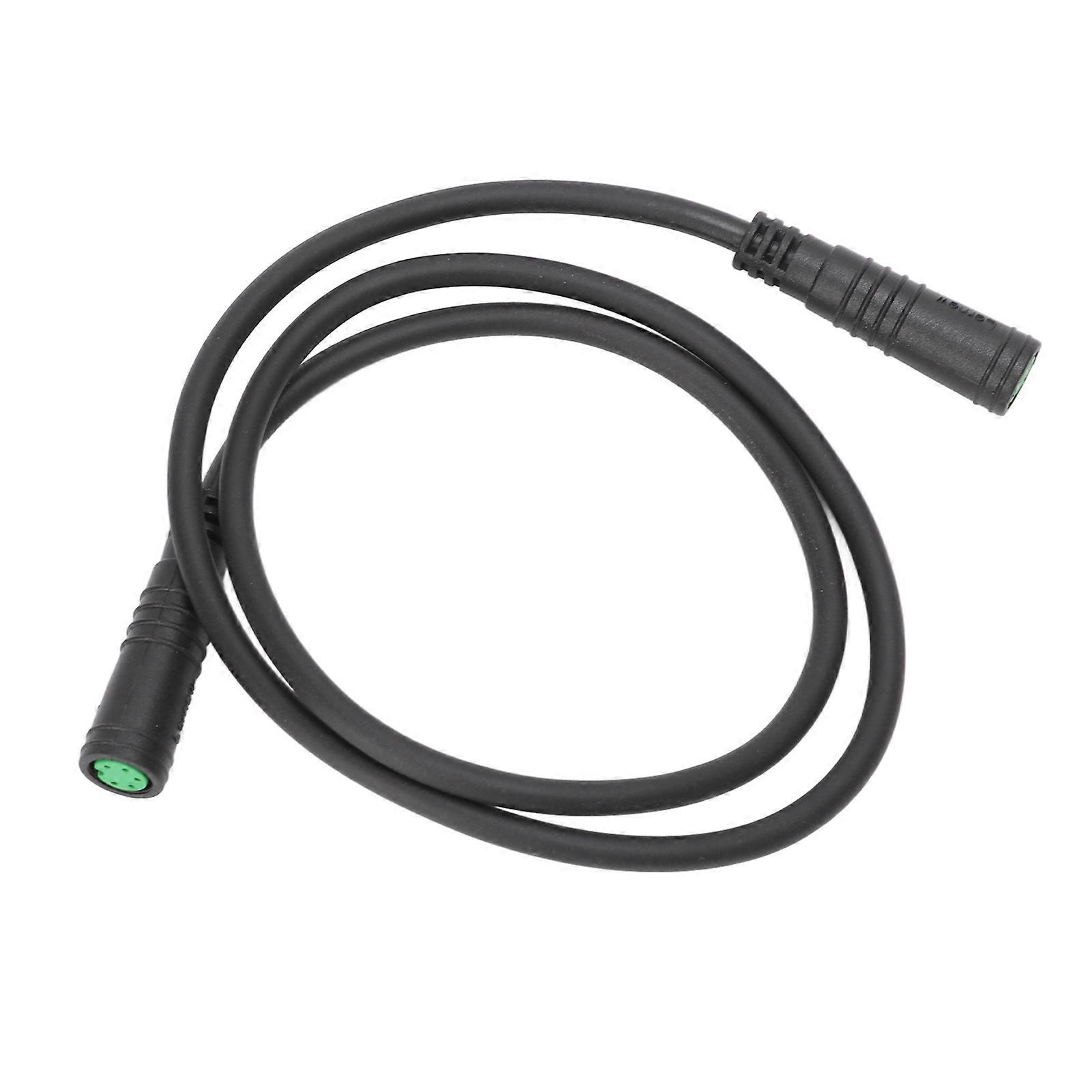 E-bike Display Extension Cable, 5 Pin Waterproof Extension Cable for Bafang E-bike Computer (Female to Female)