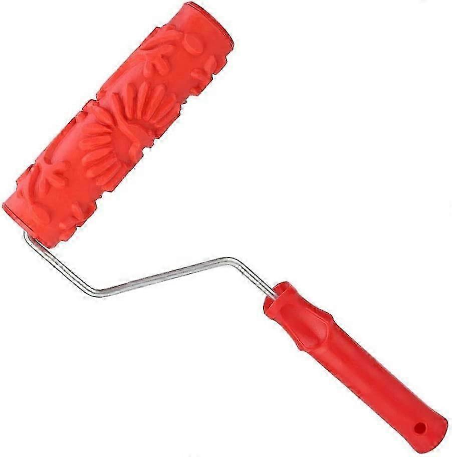 Embossed Rubber Paint Roller, Paint Roller, Home Decoration Rack Tools