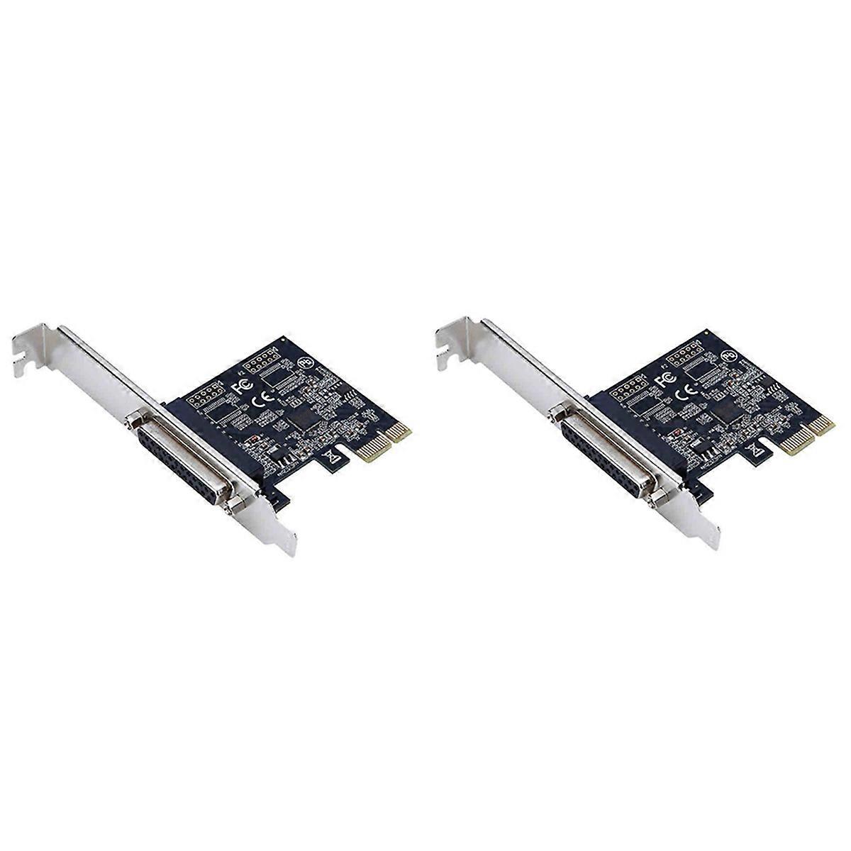 High Quality Parallel Port DB25 25Pin Pcie Riser Card