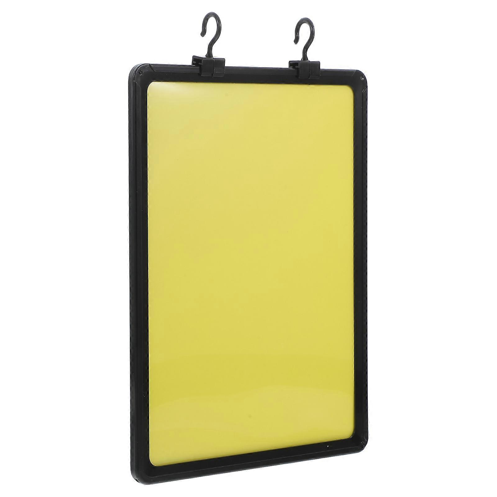 Double Sided Price Tag Holder Stand, Erasable Retail Sign Display for Supermarkets and Shops, Easy Update Surface for Advertising and Poster Frame Use