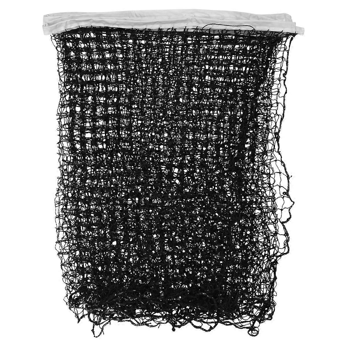Portable Badminton Net Green Color For Sports Enthusiasts Training Use 610X76X0.3 Cm Durable And Sturdy 1 Set