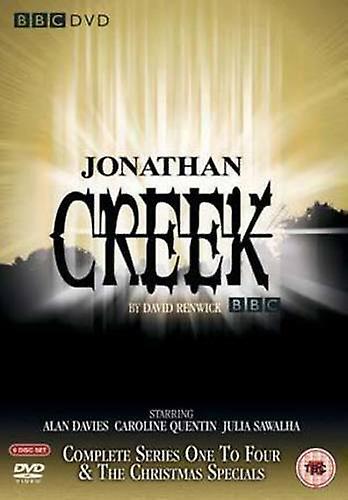 Jonathan Creek Series 1-4 DVD (2004) Alan Davies Mortimer (DIR) cert 15 5 - Region 2