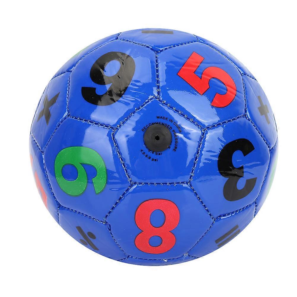 Kids Soccer Ball Size 2 Outdoor Sports Equipment (Purple Number)