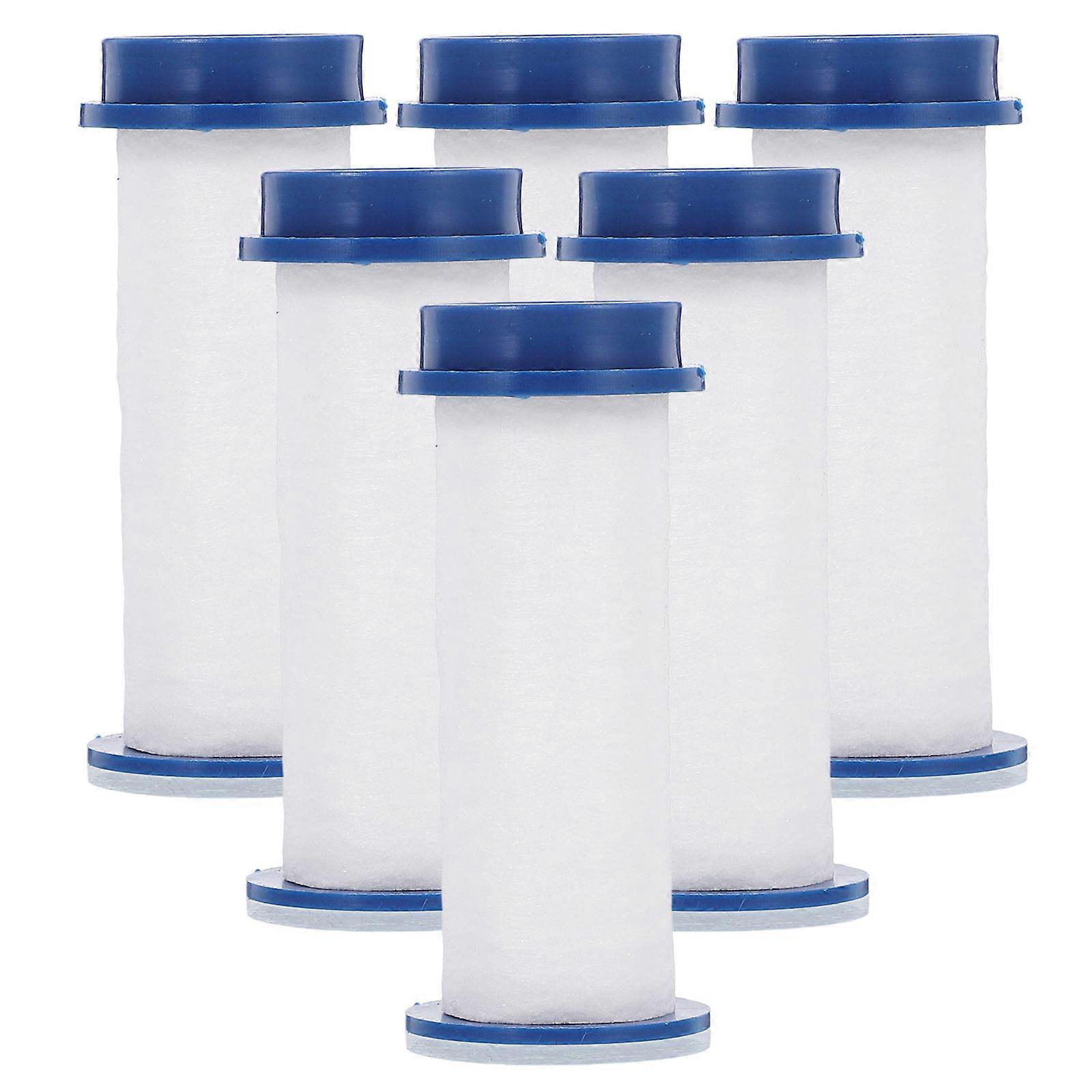 Cotton Filter for Shower Water Filtration Cylindrical 6.00X2.60X2.60cm 6Set