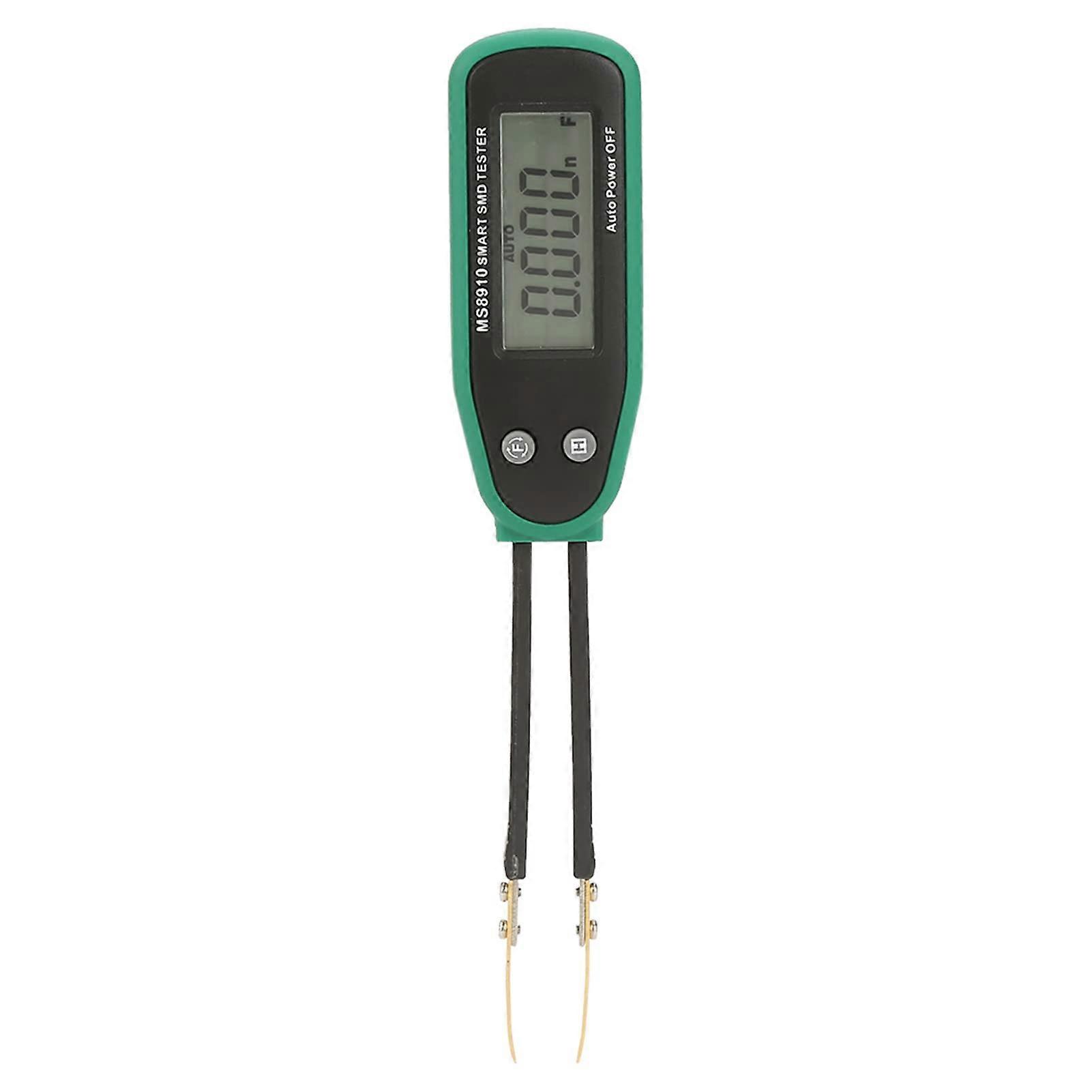 Compact SMD Tester: MS8910 Handheld Resistance Capacitance Tester, LCD Display