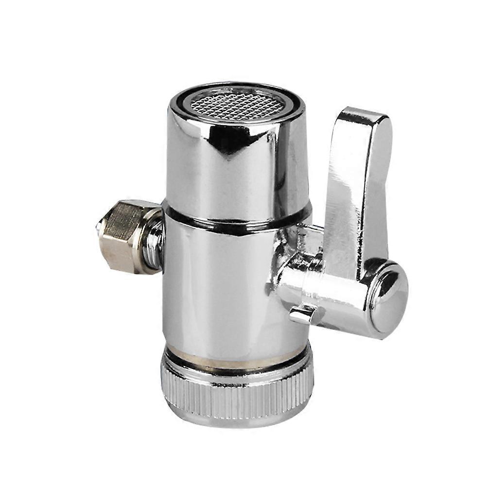 Diverter Valve For Sink T Shape Water Diversion Copper 6*5.7cm Home Shower Diverter Valve 1Pack