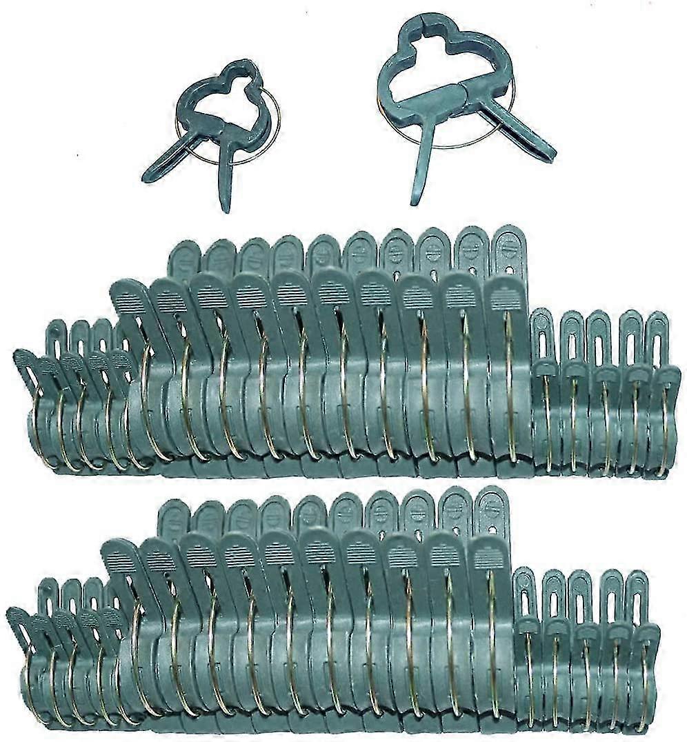 40 Pcs Garden Support Clips for Plants, Flowers and Vines, Designed for Various Size Tomato Plants and More